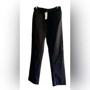 Express World Brand Women’s Pants Black Y2K Bootcut NWT Small 3/4